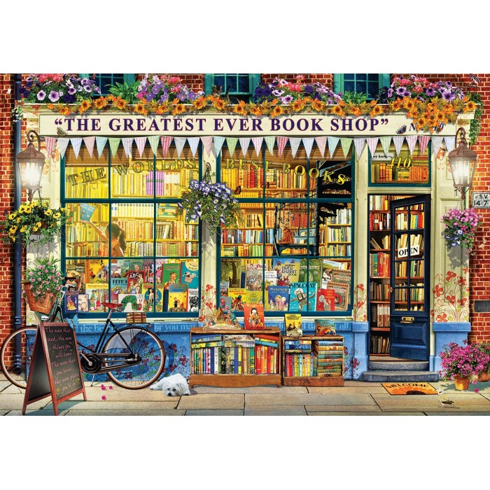 Puzzle Eurographics-6000-5351 The Greatest Bookstore in the World