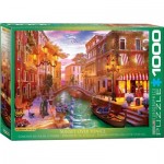 Puzzle  Eurographics-6000-5353 Dominic Davison - Coucher de soleil à Venise