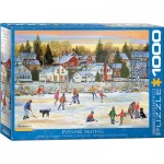 Puzzle  Eurographics-6000-5439 Evening Skating