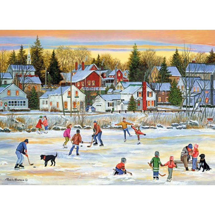 Puzzle  Eurographics-6000-5439 Evening Skating