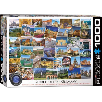 Puzzle Eurographics-6000-5465 Globetrotter Allemagne