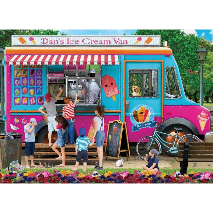 Puzzle  Eurographics-6000-5519 Dan's Ice Cream Van