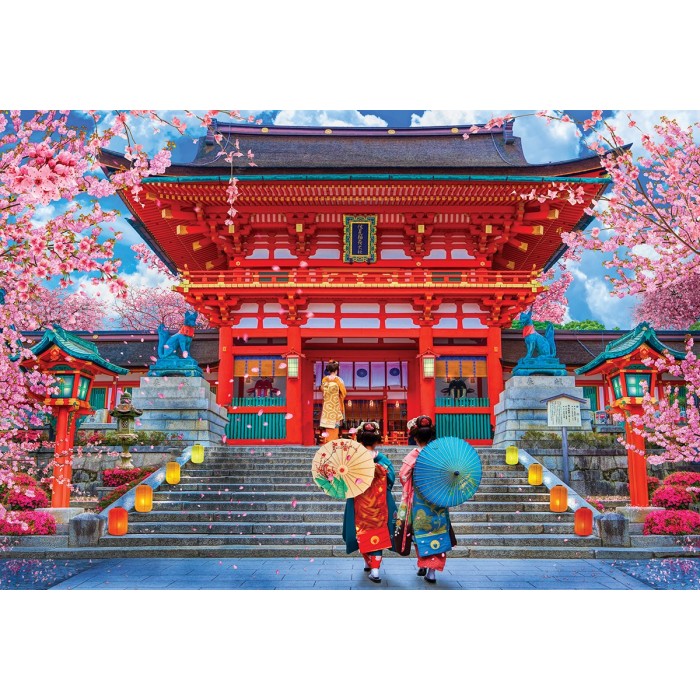 Puzzle Eurographics-6000-5533 Sakura au Printemps