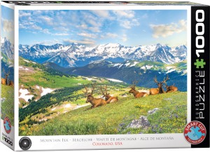 Puzzle Eurographics-6000-5705 Les Élans à la Montagne