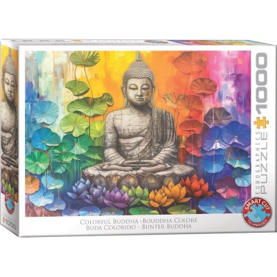 Puzzle Eurographics-6000-5925 Bouddha Coloré