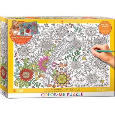 Puzzle Eurographics-6033-0881 Color Me - Beau Jardin