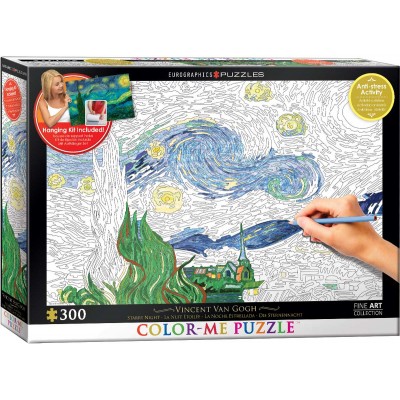 Puzzle Eurographics-6033-0920 Color Me XXL - Van Gogh Vincent