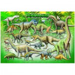 Puzzle  Eurographics-6100-0098 Dinosaures