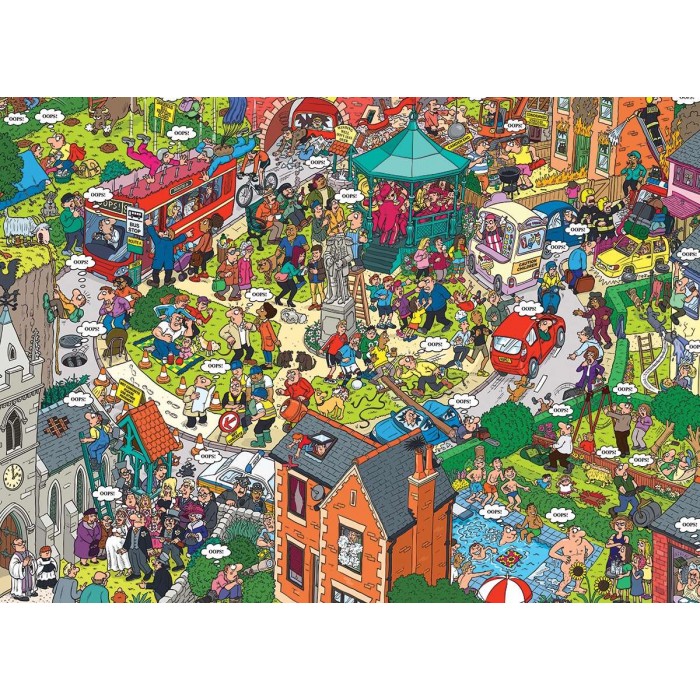 Puzzle Eurographics-6500-5460 Pièces XXL - What Could Go Wrong ?