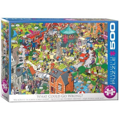 Puzzle Eurographics-6500-5460 Pièces XXL - What Could Go Wrong ?