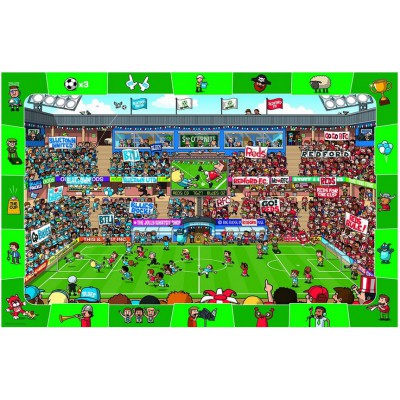 Puzzle Eurographics-8048-0476 Cherche et Trouve - Football