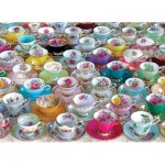 Puzzle  Eurographics-8051-5314 Boîte en Métal - Tea Cup Party