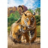 Puzzle  Eurographics-8251-5559 Save the Planet - Tigers