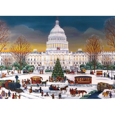 Puzzle Eurographics-8300-5403 Christmas at The Capitol