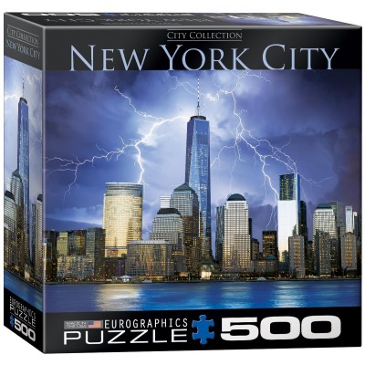 Puzzle Eurographics-8500-0731 Pièces XXL - New York City - World Trade Center