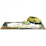 Puzzle  Eurographics-8551-5691 VW Beetle Camping Shaped Tin