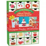  Eurographics-8924-5666 Calendrier de l'Avent - Sweet Christmas - 24 Puzzles