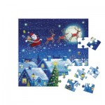  Eurographics-9924-5805 Calendrier de l'Avent - Ville de Noël - 24 Puzzles