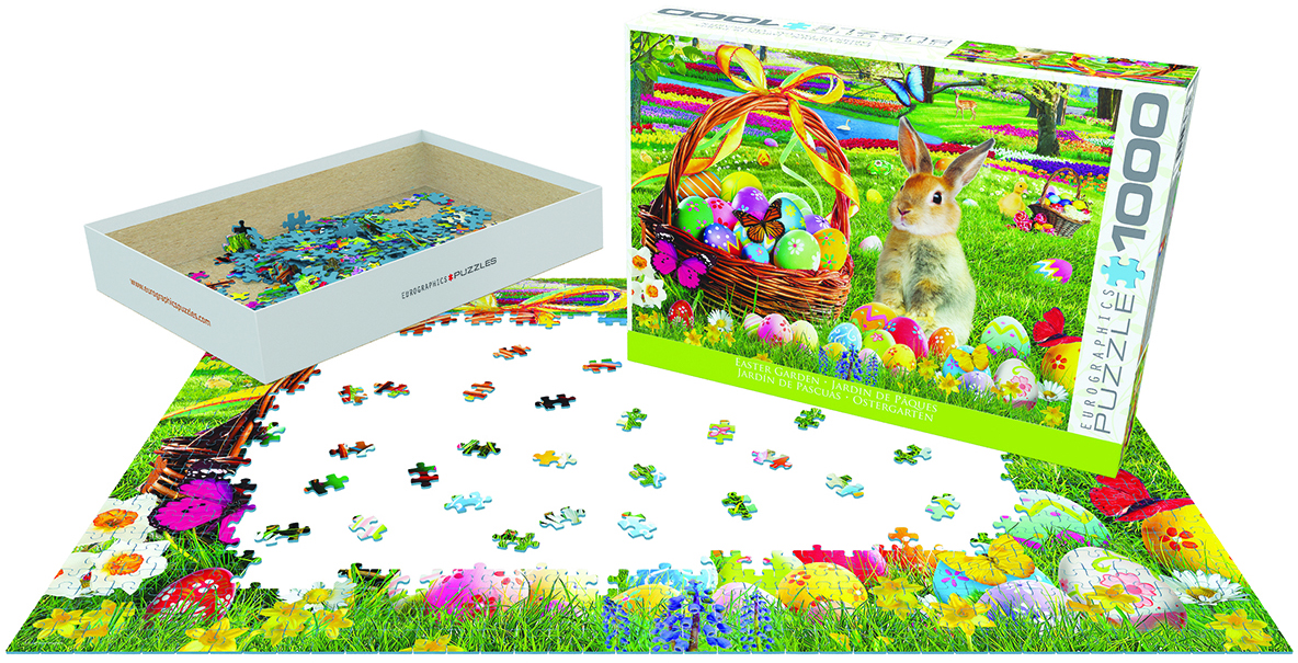 Jardin de Pâques - 1000 Teile - EUROGRAPHICS Puzzle acheter en ligne