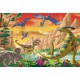 2 puzzles : Nos amis les dinosaures