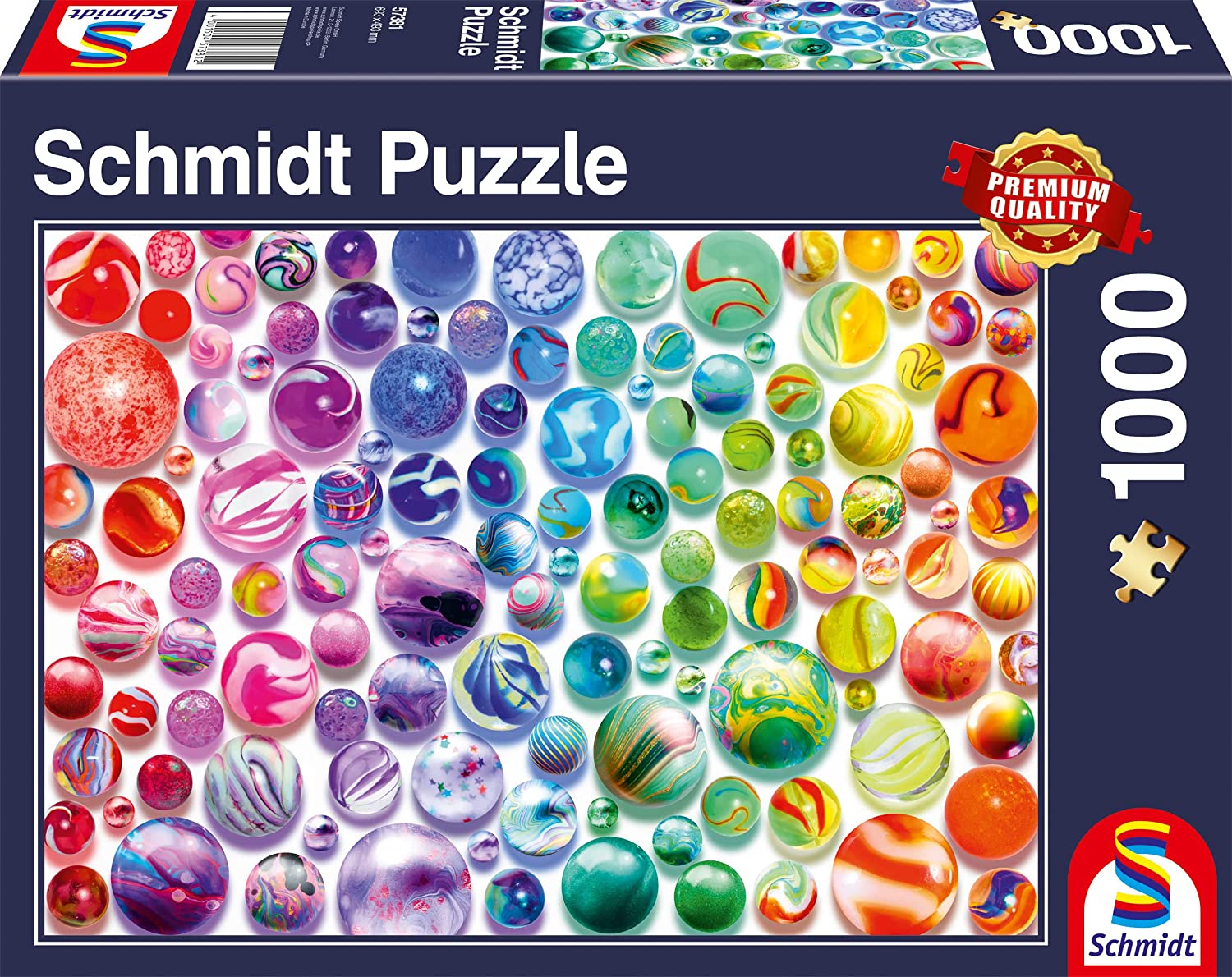 Schmidt Puzzles - Espace, 1000 pcs - Un jeu Schmidt - BCD JEUX