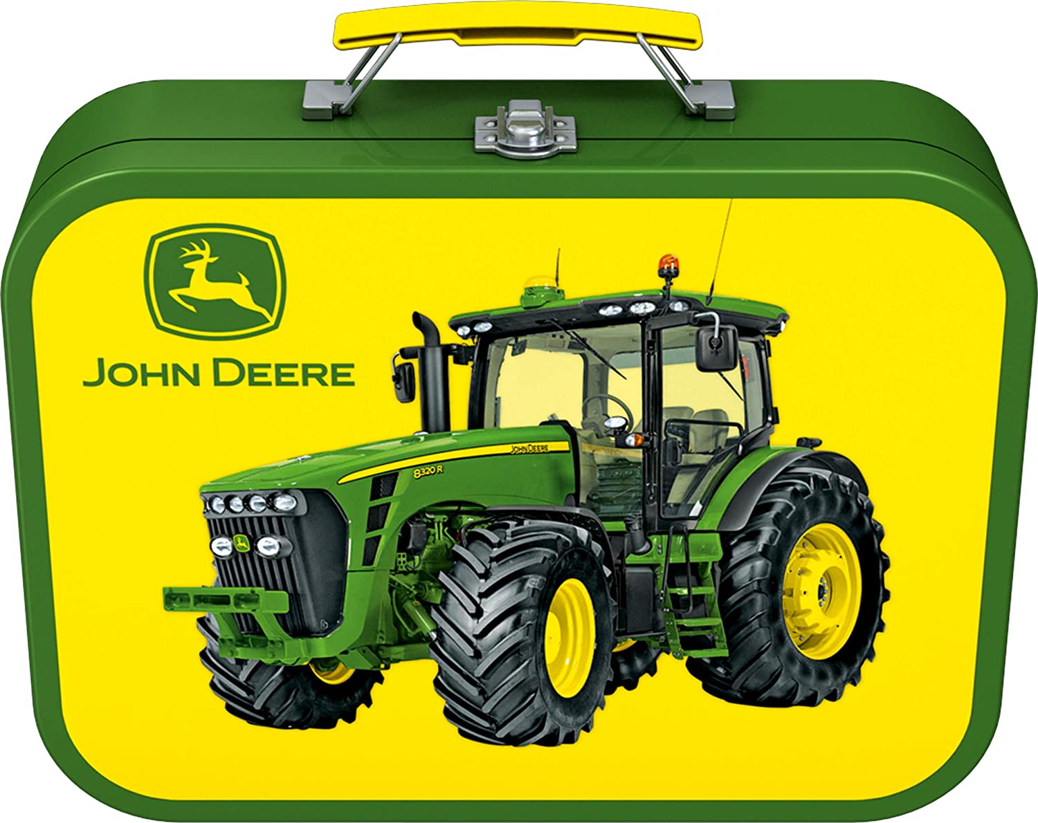 John Deere, Tracteur, 4 Puzzles pour Enfants dans une Boîte en Métal, 2x60  et 2x100 Pièces - 100 Teile - SCHMIDT SPIELE Puzzle acheter en ligne