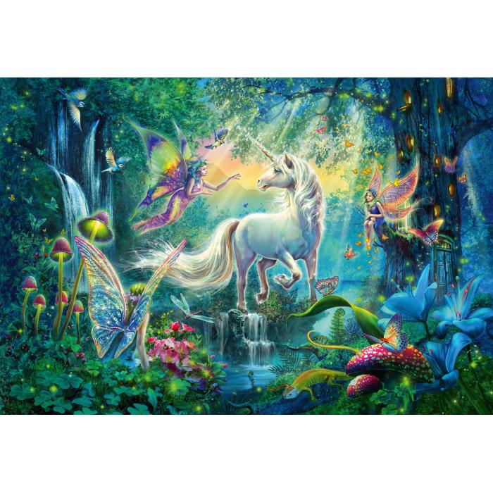 Puzzle  Schmidt-Spiele-56254 Au Pays des Créatures Mythiques