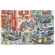 Puzzle  Schmidt-Spiele-56450 Opération de Police