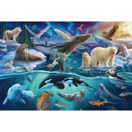Puzzle  Schmidt-Spiele-56484 Les animaux du Grand Nord