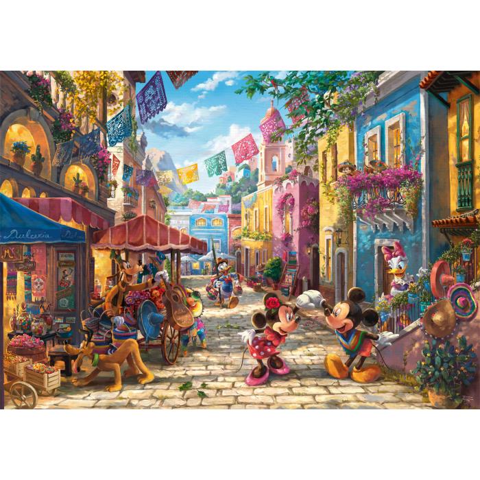 Puzzle  Schmidt-Spiele-57397 Disney, Mickey & Minnie au Mexique​