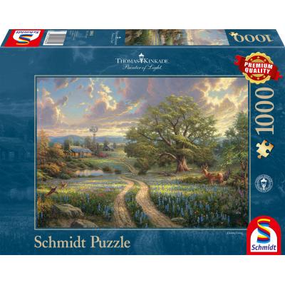 Puzzle Schmidt-Spiele-58461 Thomas Kinkade : Résidence champêtre