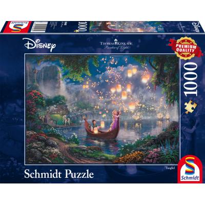 Puzzle Schmidt-Spiele-59480 Thomas Kinkade - Disney Raiponce