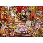 Puzzle  Schmidt-Spiele-59664 Steve Sundram - Music Mania