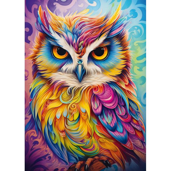 Puzzle  Schmidt-Spiele-59782 Le Hibou Perroquet