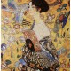 Klimt  :  La dame à l'éventail