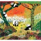 Puzzle en Bois découpé à la Main - Thomas - Les Pandas