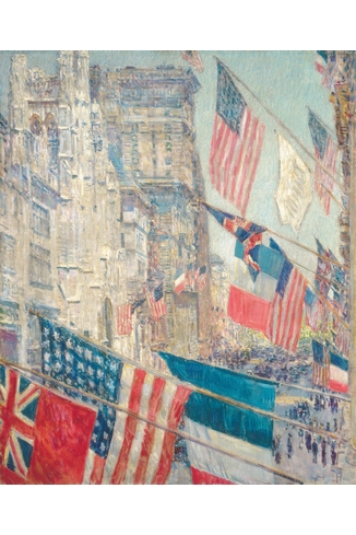 Puzzle Puzzle-Michele-Wilson-A237-350 Childe Hassam : Allies Day May 1917
