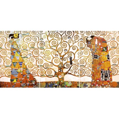 Puzzle-Michele-Wilson-A356-5000 Puzzle en Bois - Klimt Gustav : L'Arbre de Vie