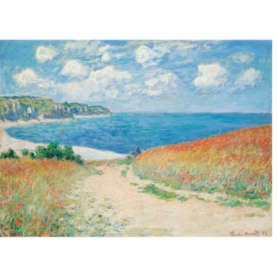 Puzzle Puzzle-Michele-Wilson-A490-500 Claude Monet - Chemin dans les Blés, 1882