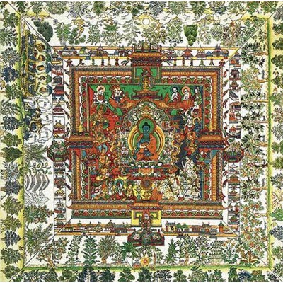 Puzzle Puzzle-Michele-Wilson-A513-500 Mandala de la Médecine : Art Tibétain
