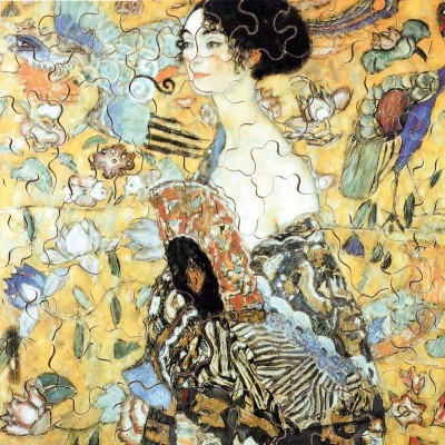 Puzzle Puzzle-Michele-Wilson-A515-80 Klimt : La Dame à l'éventail