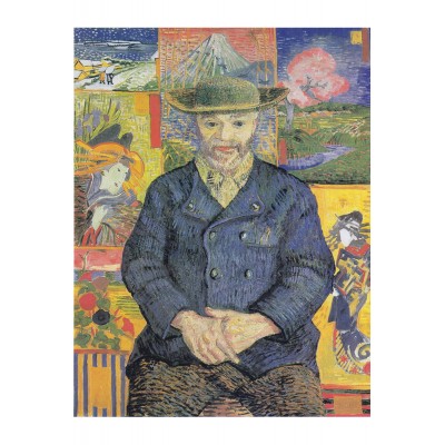 Puzzle Puzzle-Michele-Wilson-A593-350 Van Gogh Vincent - Portrait du père Tanguy, 1887