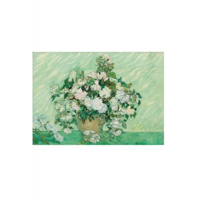 Puzzle-Michele-Wilson-A640-650 Puzzle en Bois - Van Gogh - Vase de Roses