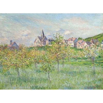 Puzzle-Michele-Wilson-A754-250 Puzzle en Bois découpé à la Main - Claude Monet - Printemps à Giverny