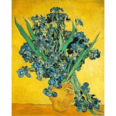 Puzzle-Michele-Wilson-C57-150 Puzzle en Bois - Van Gogh - Vase d'Iris