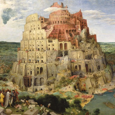 Puzzle-Michele-Wilson-Cuzzle-Z516 Puzzle en Bois - Brueghel Pieter : La Tour de Babel