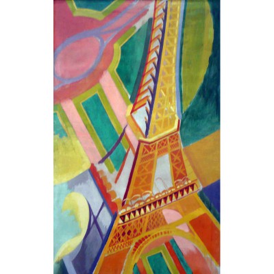 Puzzle Puzzle-Michele-Wilson-W276-100 Delaunay : La Tour Eiffel