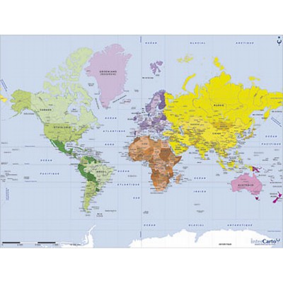 Puzzle Puzzle-Michele-Wilson-W75-50 Géographie : Carte du monde