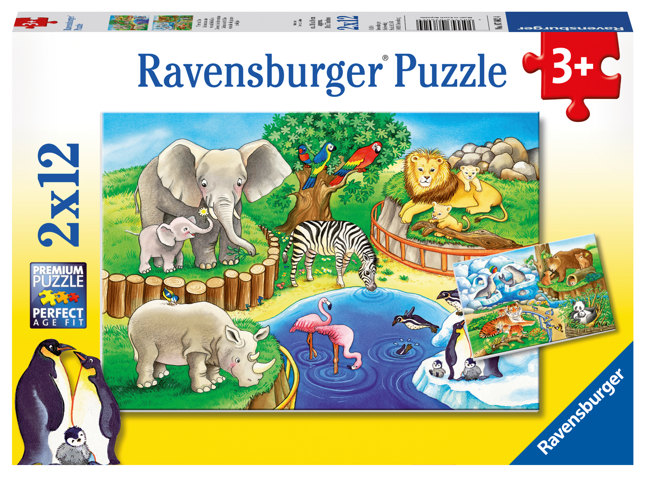 Puzzle Animaux de la jungle Ravensburger-12660 200 pièces Puzzles