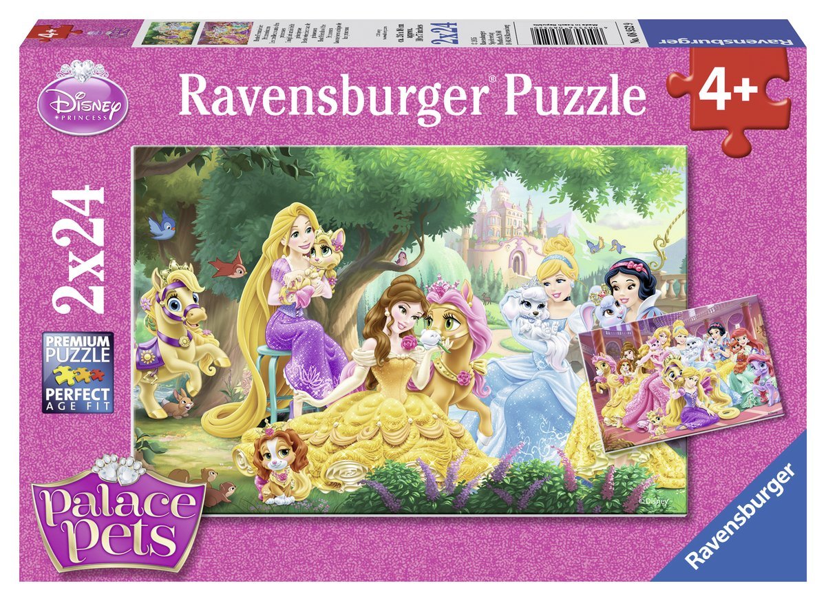 2 Puzzles - Disney La Reine des Neiges Ravensburger-09115 24